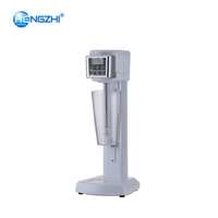 Machine à milkshake et à crème glacée de qualité commerciale HENGZHI, en acier inoxydable, capacité de 1,5 L, commande automatique pour les commerces