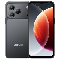 Smartphone Blackview Wave 7C 6,56 pouces 4G 4+128 Go, appareil photo arrière 32 MP, appareil photo avant 13 MP, T310, 5000 mAh, Android 16, téléphone Blackview