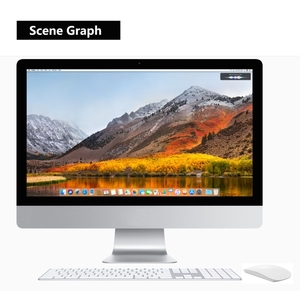 Ratón óptico de desplazamiento táctil inalámbrico 2,4G 1200 DPI para computadora portátil de escritorio <span class=keywords><strong>Mac</strong></span> (blanco) - Product Image 2