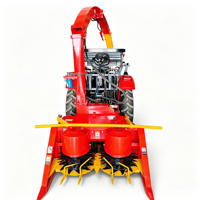 Mesin Pemanen Pakan Ternak Bertenaga Traktor Mini dengan Gearbox Berbantalan Ganda untuk Panen Batang Jagung dan Rumput Gajah