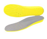 Plantillas Deportivas para Estudiantes, Unisex, con Soporte de Arco, Absorción de Impactos, Engrosadas, de Rebote Lento, Suaves, Absorbentes de Sudor, de Gel PU
