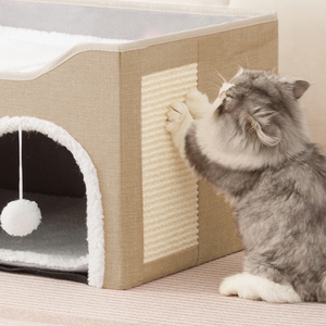 Fabrik-Großhandel Moderne Anpassbare Faltbare Aufbewahrungsbox Rechteckige Haustierhütte für Katzen und Hunde Ganzjährig Nutzbar Wohnzimmer Schlafzimmer - Product Image 6