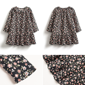 DC Brand Vestidos Niñas 2-7 Años Algodón Lana Falda Manga Larga Ropa Niña Invierno - Product Image 4