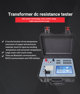 200A đẩy điện ngắt mạch vòng lặp kháng Meter liên hệ với kháng <span class=keywords><strong>Tester</strong></span> Thiết bị kiểm tra cần thiết - Product Image 5