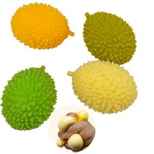 Jouet anti-stress en TPR souple en forme de durian pour enfants, idéal pour la promotion et le divertissement - Product Image 1