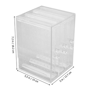 China Yageli Factory Wholesale Transparent Acrylic Ring Necklace <b>Box</b> Display Holder Drawer Jewelry Earrings Storage Organizer - Product Image 1