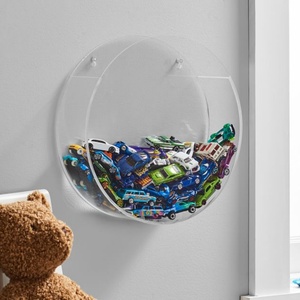 Support mural en acrylique transparent pour Bible, avec logo personnalisé imprimé en sérigraphie, également utilisable comme présentoir cosmétique - Product Image 2