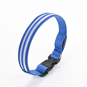 Dual Fiber Optic Oplaadbare Nachtlampje Hondenhalsband Duurzaam Nylon Met Anti-Verloren Functie Voor Het Trainen Van Dierbenodigdheden - Product Image 5