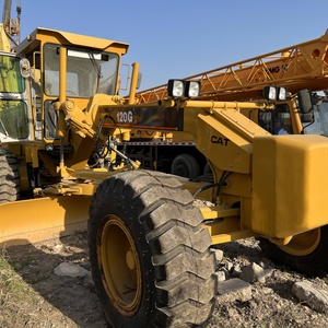 รถเกรดเดอร์มือสอง Caterpillar 120G/120H/120K/140K/140H คุณภาพเชื่อถือได้ ประสิทธิภาพสูง พร้อมเครื่องยนต์ เกียร์บ็อกซ์ และปั๊ม PLC - Product Image 2