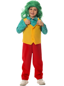 Costume del Personaggio XJ Joker 2 Movie Double Delusion - Costume da <span class=keywords><strong>Harley</strong></span> <span class=keywords><strong>Quinn</strong></span> per Bambini, Cosplay per Halloween - 100% Poliestere - Product Image 3