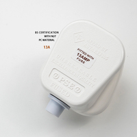 UK British Type G Cuivre Rewireable Plug BS1363 UK Power Plug Insert 13A Fusible Plug