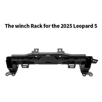 Support de treuil en acier pour Leopard 5 Smart Driving Edition, support de montage de treuil, berceau de treuil, accessoires de châssis de voiture Bao5