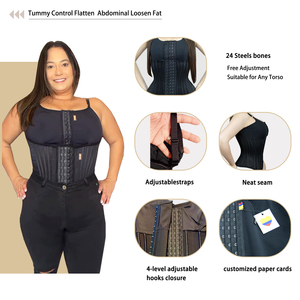 Gaine Amincissante Post-Accouchement Ceinture Serre-Taille <span class=keywords><strong>Femme</strong></span> Ventre Plat Gaines Colombiennes <span class=keywords><strong>Corset</strong></span> - Product Image 6