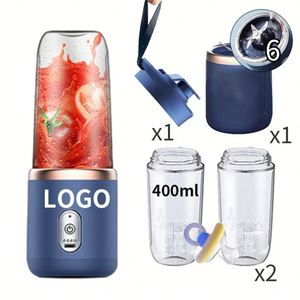 Mini Licuadora USB de 420 ml, Botella Exprimidora Eléctrica Portátil, Herramienta de Cocina Rápida para Jugos Frescos, Licuadora para Deportes al Aire Libre - Product Image 1