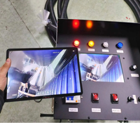Processus de nettoyage de conduit d'air industriel d'approvisionnement d'usine Robot nettoyeur de tubes Machine de nettoyage de tuyaux avec caméra