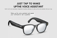 Lunettes intelligentes AI avec caméra 2025, caméra AI et traducteur, téléprompteur, lunettes intelligentes alimentées par l'IA