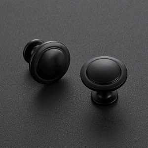 WEKIS Unique Design Furniture Hardware Black Cabinet <b>Pulls</b> Handles Kitchen Cupboard Wardrobe Knobs Zinc Alloy Cabinet Handles - Product Image 3