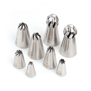 Ensemble de 20 outils de <span class=keywords><strong>d</strong></span>écoration de gâteaux <span class=keywords><strong>en</strong></span> acier inoxydable avec coupleurs pour la <span class=keywords><strong>d</strong></span>écoration de gâteaux - Product Image 2