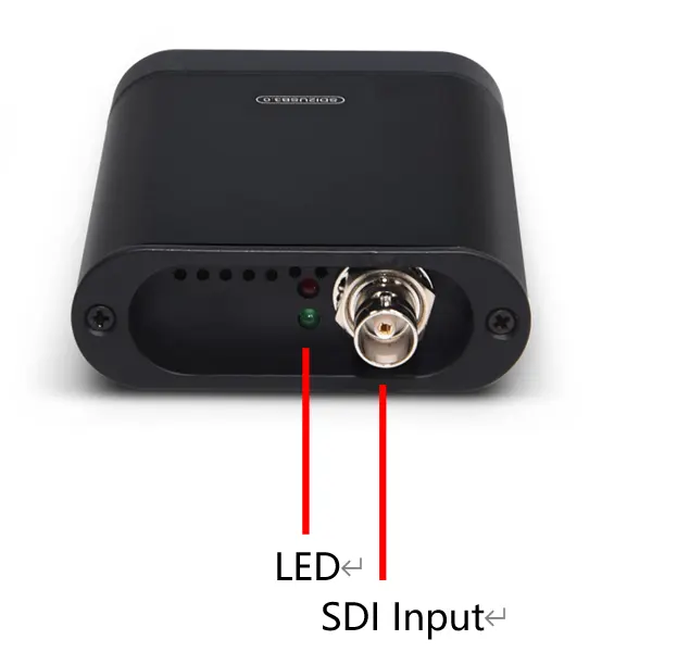 1080P SD 3G SDI zu USB 3.0 Game Capture Grabber Live-Streaming Video SDI-Aufnahme karte
