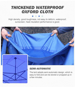 Tente de jardin chinoise télescopique, résistante aux UV, imperméable, pliage rapide, auvent de protection solaire <span class=keywords><strong>3x3</strong></span>, pavillon, tente, auvent, sports de plein air, toutes saisons - Product Image 5