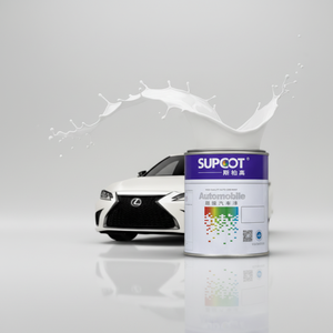 Peinture de réparation automobile W0202 Blanc Nacré 1K – Couleur d'origine précise, sans différence de couleur, pour la rénovation automobile - Product Image 1