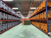 Grote 1210 Zware Kunststof Pallet Box Hdpe Massief Type Bulk Pallet Container Prijzen Voor Groenten En Fruit