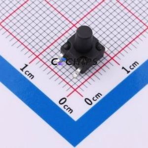 SMG-13T-H085A1 Tactile Switch SMD-4P,6.2x6.2mm Switch Single Pole Single Throw Round Button 2.5N 6.15mm - Product Image 1