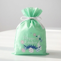 Huadefeng Emballage De Pâques Enfants Cadeau Chine Usine 8 ''x 12'' Non Tissé Sac de Cordon