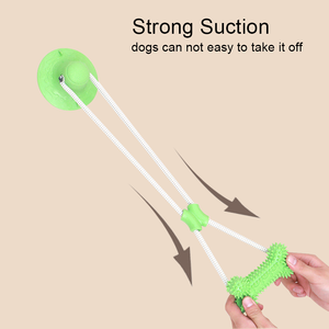 Nuevo diseño interactivo divertido juguetes para masticar mascotas con ventosa Limpieza de dientes de perro masticar huesos de perro juguetes para mascotas perros - Product Image 6