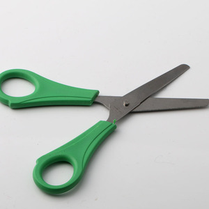 Ciseaux métalliques pour étudiants, outils de fabrication de bijoux, poignées vertes, été 2021 - Product Image 2