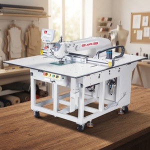 Machine à coudre automatique JUITA JTK8T-F8045A pour étiquettes, machine à coudre industrielle avec coupe-fil automatique, réponse rapide - Product Image 1