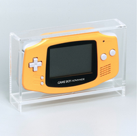 Console Game Boy originale propre, Advance Color, boîte de booster TCG, présentoir en acrylique