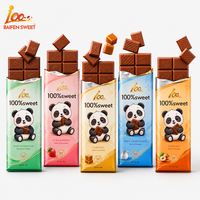 Fábrica OEM/ODM Venta al por mayor de alta calidad Manteca de cacao Leche láctea Chocolate blanco y barra de chocolate negro