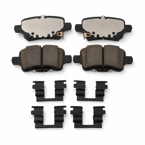 Pastillas de Freno Traseras de Cerámica 13595651 para Chevrolet Malibu GMC Terrain 2016-2020, Pastillas de Disco Premium D1865 con Freno de Estacionamiento Eléctrico - Product Image 1