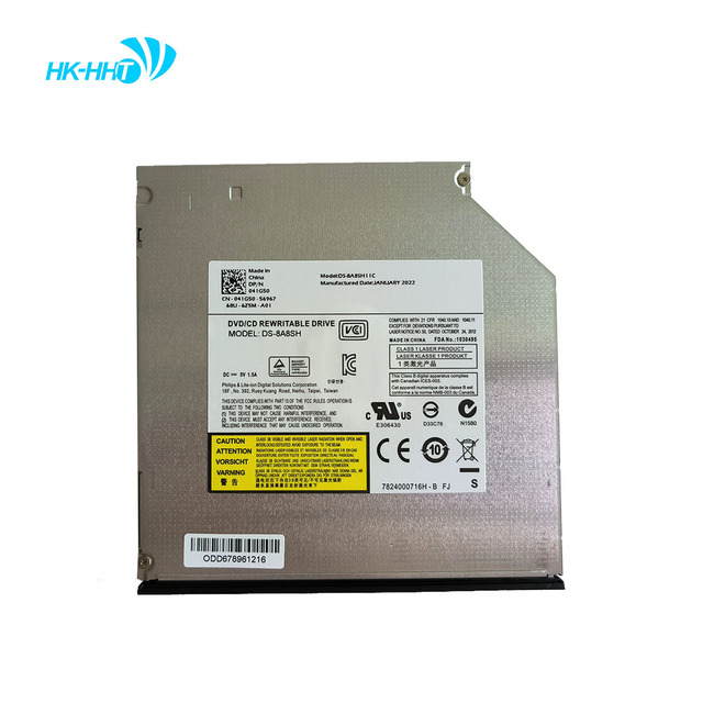 HK-HHT DS-8A8SH 041G50 41G50 Universal Laptop SATA Optical Disk Drive Internal DVD RW Rewriter CD Standard
