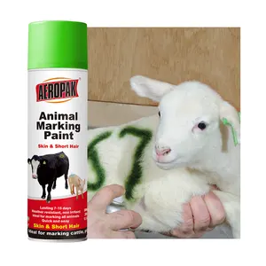 AEROPAK Aerosol 500ml Livestock Marker Animal Marking Spray Paint