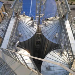 Silos de tolva de maíz, almacenamiento de grano de 500 toneladas a la venta, precio de fábrica - Product Image 2