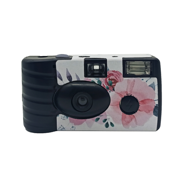 35mm Film Camera Holga Style Film Camera F 8 Fixed Focus Manual Medium Format Plastic Mini Lomo Retro 120GCFN