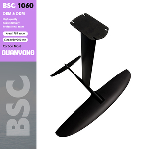 BSC1060 Carbon Racing Boat Aile avant Hydrofoil Board Feuille stable à basse vitesse avec rotation facile et contrôle <span class=keywords><strong>de</strong></span> pompage en douceur - Product Image 1