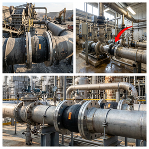 Réduction de <span class=keywords><strong>prix</strong></span> de gros : Accouplements flexibles à bride en EPDM, joint en caoutchouc adapté à l'utilisation en environnement pétrolier - Product Image 4