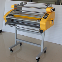 Système de chauffage infrarouge SIGO, laminateur double face de 25 pouces, chaud et froid, vitesse rapide, papier A1, rouleau, machine à plastifier haute précision