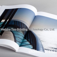 Brochure promotionnelle d'entreprise, catalogue relié, magazine, impression de manuel, échantillon personnalisé, dépliant imprimé en offset sur papier