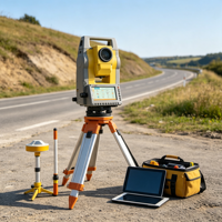 Station totale avancée de 2 pouces ZOOM45, équipement de topographie sans réflecteur 800m, WiFi, écran tactile Android 32 Go, OEM