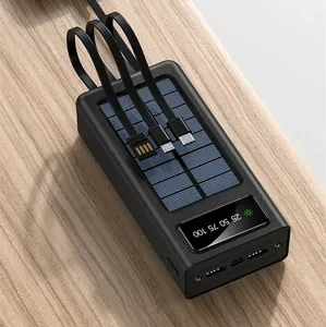 <span class=keywords><strong>Batterie</strong></span> <span class=keywords><strong>externe</strong></span> pour <span class=keywords><strong>Samsung</strong></span> IPhone, <span class=keywords><strong>batterie</strong></span> <span class=keywords><strong>externe</strong></span> portable pour l'extérieur, chargeur rapide <span class=keywords><strong>solaire</strong></span> 30000mAh - Product Image 6