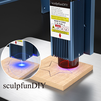 SCULPFUN S9 DIY Laser Graveur Lazer Gravure Machine Outil pour Métal et Bois