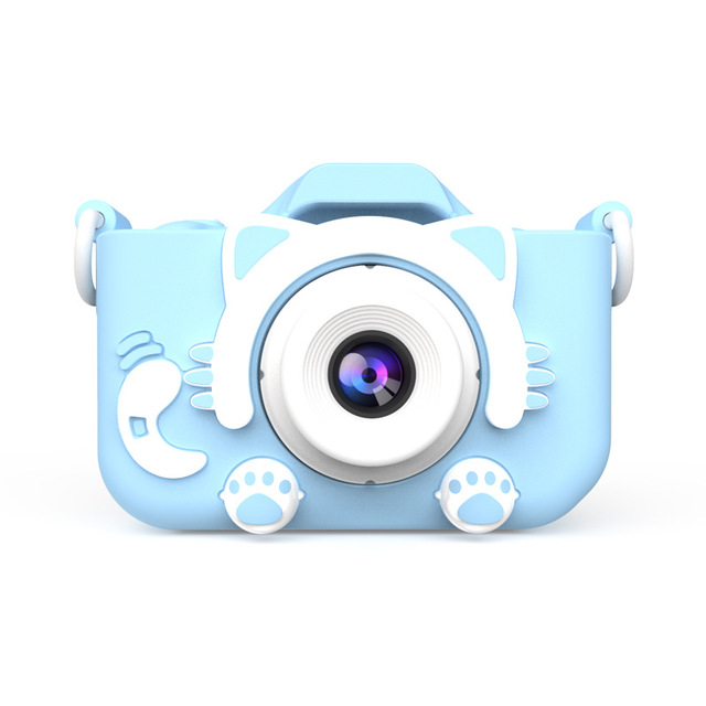 Children's Digital Camera 2.0 Inch Fun Camera with Protective Case Mini Toy Camera for Kids
