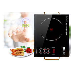 Built-in <b>Electric</b> Induction Cooker Single <b>Burner</b> Commercial New High-Power Stainless Steel Multi-Function Standard Concave Flat - Product Image 1