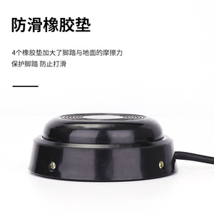 Interrupteur à pédale Yuanyun pour tatouage, antidérapant à 360 degrés, universel pour alimentation de machine à tatouer - Product Image 4