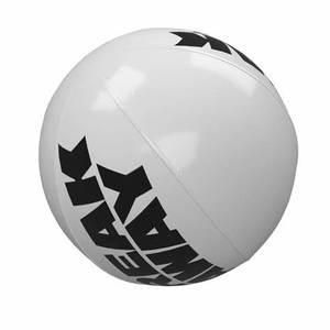Colore personalizzato e Logo gigante bianco 100 cm Beach <span class=keywords><strong>Ball</strong></span> promozionale regalo pubblicitario enorme acqua palla gonfiabile giocattolo