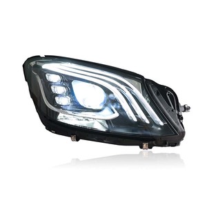 SJC Auto Headlights for Mercedes Benz W222 14-17 Upgrade Day Running Light LED <strong>Bi</strong> <strong>Xenon</strong> Bulb Fog Lights Tuning Car Accessories - Product Image 3